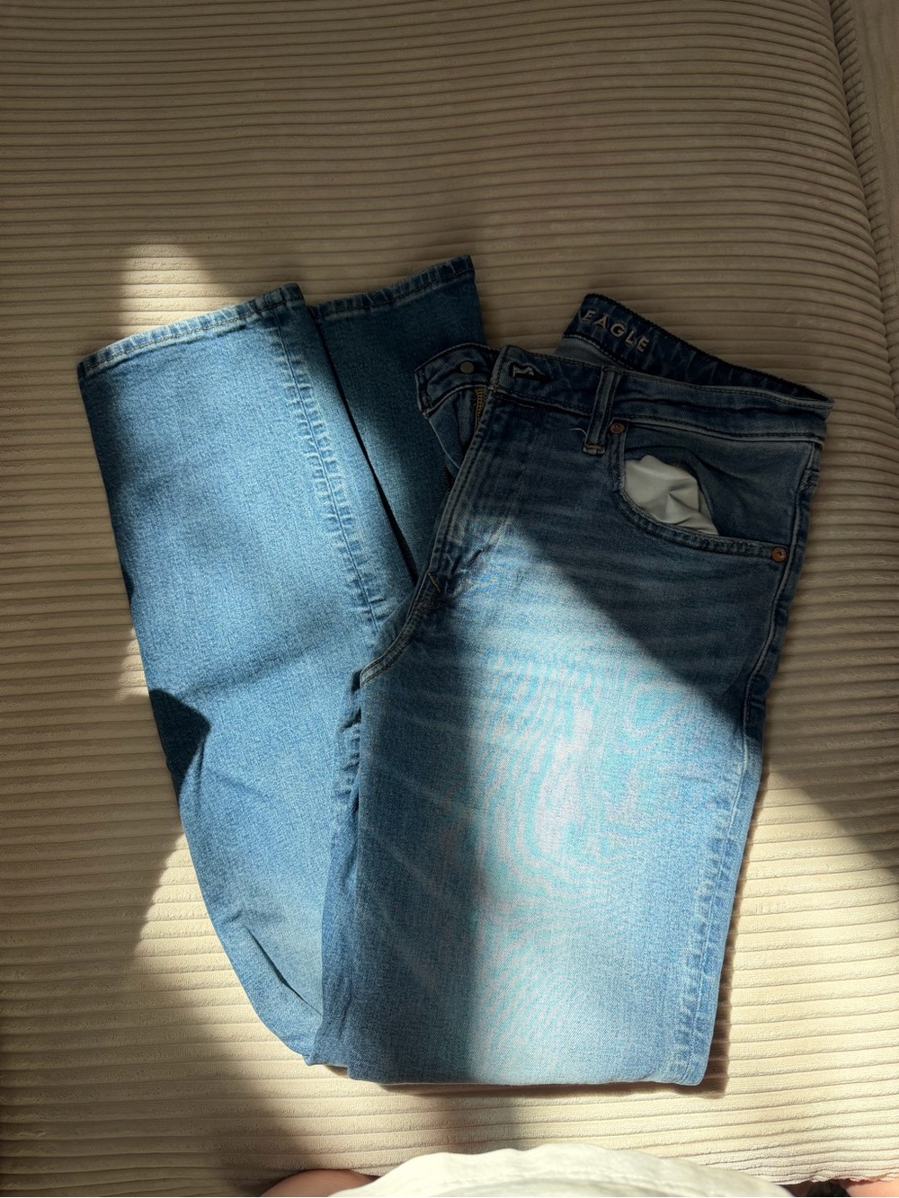 American Eagle Outfitters Light Wash Denim Jeans